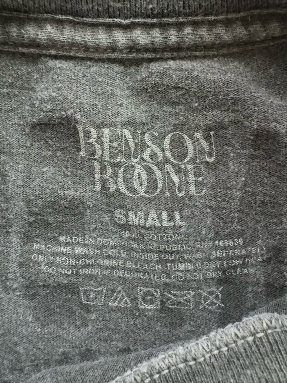 Benson Boone Concert Tee, Purchased at Concert, Size S - Picture 3 of 3